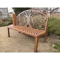 Entwined trees Park Seat Garden Furniture
