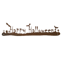 Happy Halloween sign