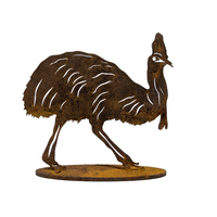 Small Cassowary stand Garden art