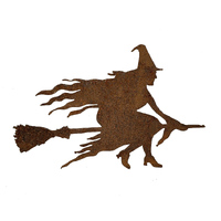 Witch on broomstick Magnet