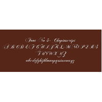 Sign Font Chopinscript